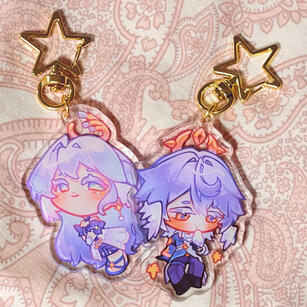 robin keychain